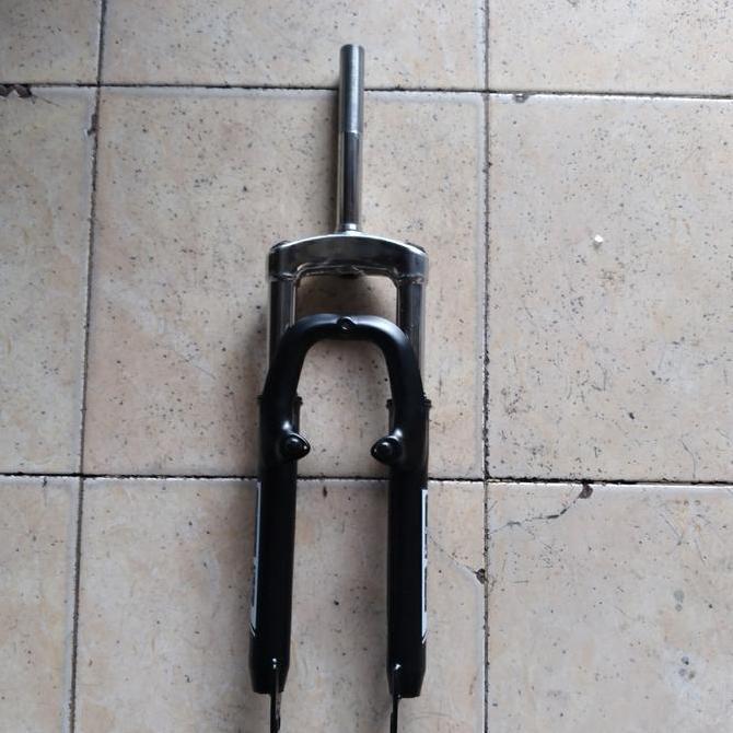 fork shockbreaker depan sepeda 26 mtb EVO T100 mm standar 22.2 ulir