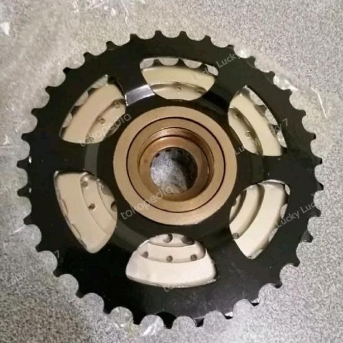Sproket Sepeda Gear Sprocket 8 speed Ulir OXO megarange Freewheel 8 speed ulir