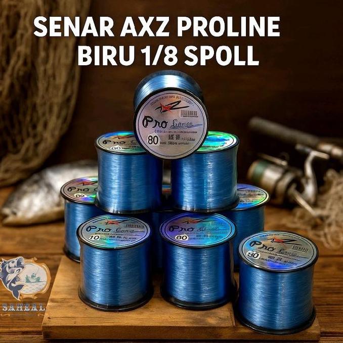 Senar Pancing Kuat Dan Panjang Axz Proline Biru / Benang Pancing Super Kuat Panjang Original Allshop