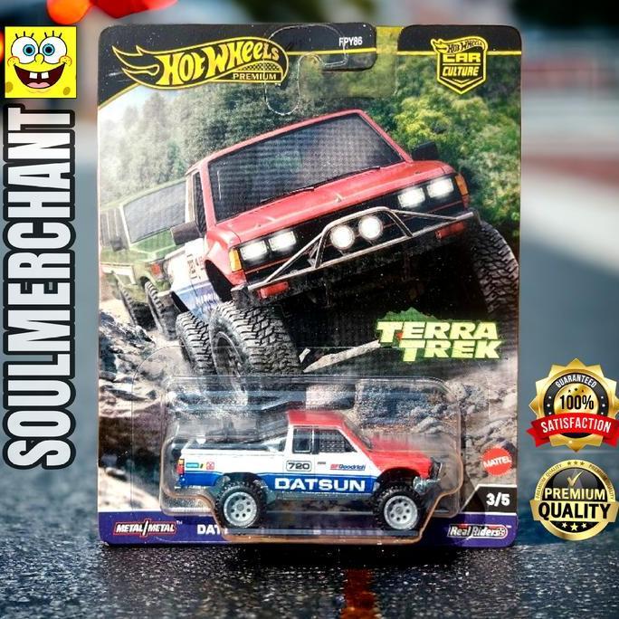 Hot Wheels Premium Terra Trek Datsun King Cab Baja Custom