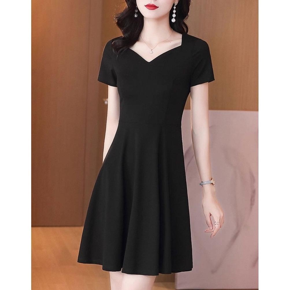 HOT DEALS Calista Dress Pesta Kondangan Scuba Premium Flare