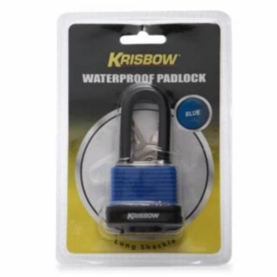 Gembok Krisbow Anti Karat Waterproof 40 Mm Murah