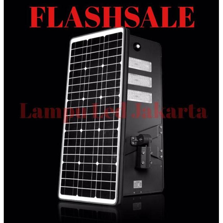 Pju LED solar 60watt komponen philips. Lampu pju solar philips 60w terlaris