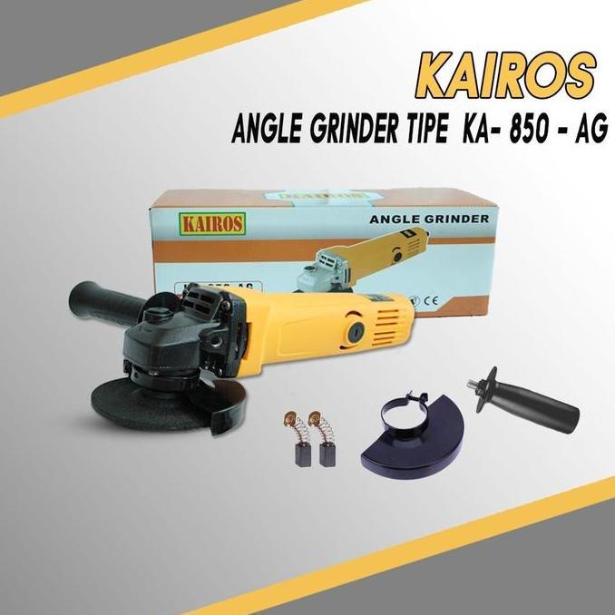 Mesin Gerinda Tangan KAIROS 4" KA-850-AG untuk Potong Besi gerinda original