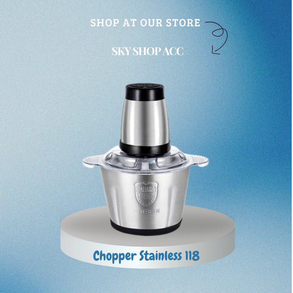 Chopper Snless Blender Daging Serbaguna Sqrs 188