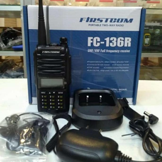 BEBAS ONGKIR - Firstcom FC-136R HT Firstcom FC136  firstcom fc 136 Dual Band
