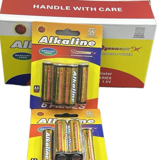 BEBAS ONGKIR - DYNAMAXX Baterai Alkaline  AA /AAA Batu Battery Tipe A2/A3 Sebox isi 72 pc