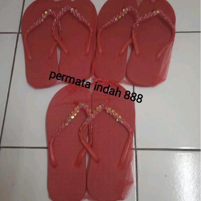 DV191 - sandal jepit bali wanita manik size 37,38,39,40 Sendal
