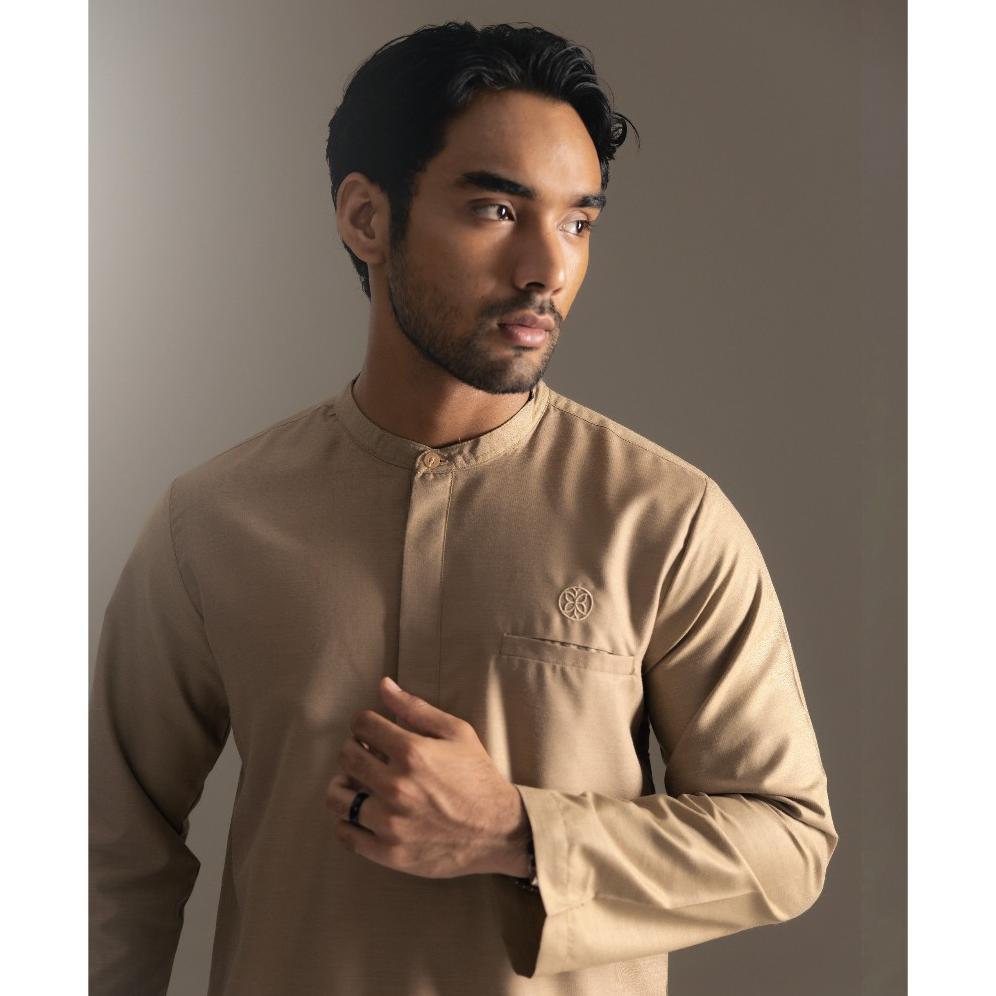 NEW Gerai Hawa - Izyan Baju Pria Model Kurta Lengan Panjang Daily & Premium
