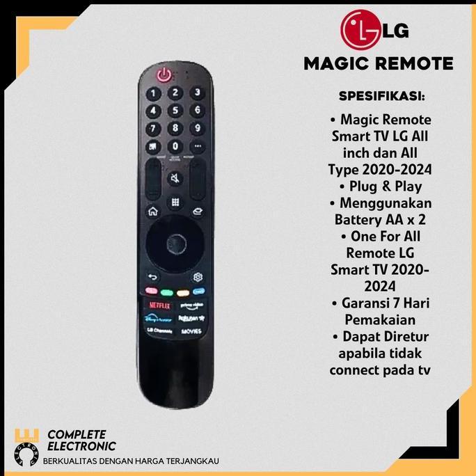 Remote TV LG Remote Magic TV LG Remote Control LG Smart TV ANMR22
