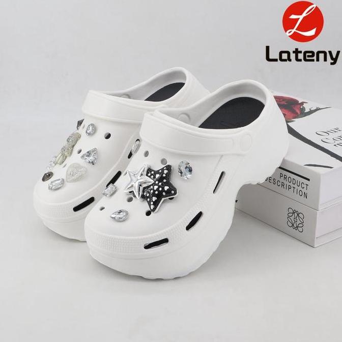 DA10 - Sandal Hak Tinggi Wanita, Sandal Jelly Wanita Baim, Sandal Wedges Wanita Dewasa Baim