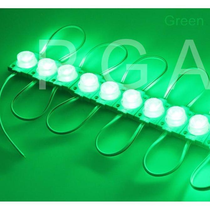 Led Modul Kancing / Led Modul 3030 - Hijau terlaris