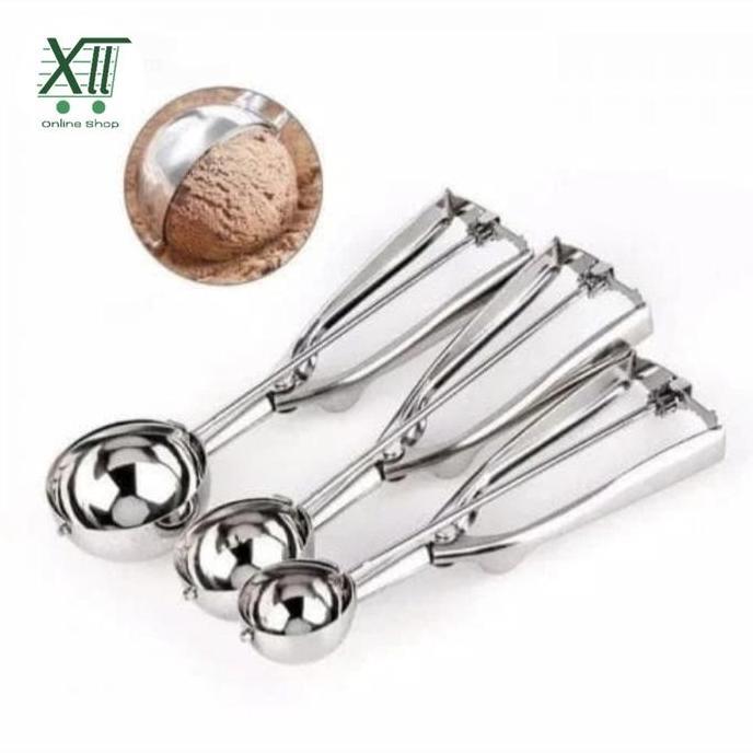 Yakima Ymy~23 Ice Cream Scoop Sekop Es Krim Bulat Stainless Steel