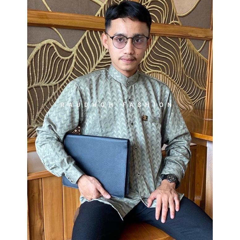 Flash Sale Kemko Sultan Jaguar, Kemko Muslim, Baju Koko Sultan Raudhoh Series