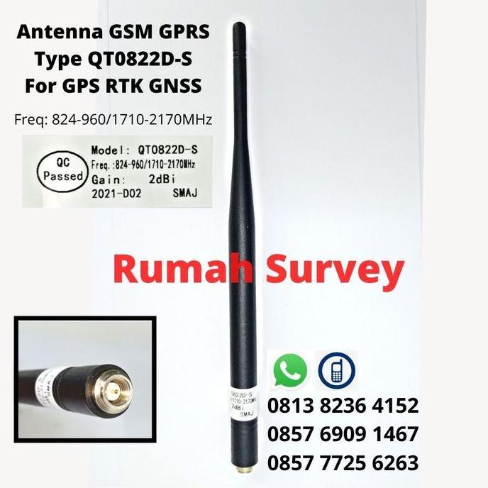 QANTASH Antena GSM GPRS / Antenna GSM GPRS untuk GPS RTK GNSS Type QT0822D-S