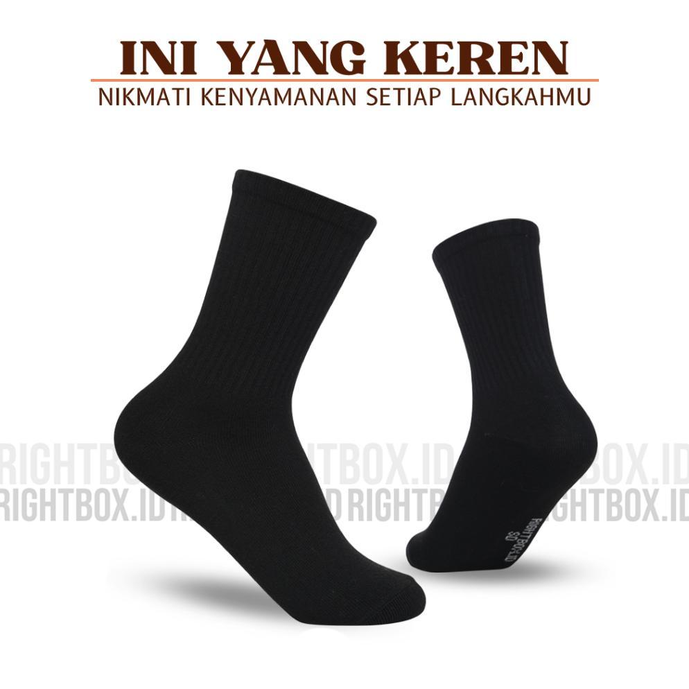 Gratis Ongkir Rightbox, Kaos Kaki Sekolah Rightbox, Full Rib, Sd Smp Sma