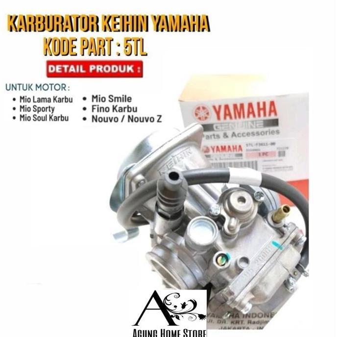 Karburator Carbu Original Karbu Yamaha Mio Sporty Smile Soul Fino 5Tl 28D Keihin Mikuni Forsale