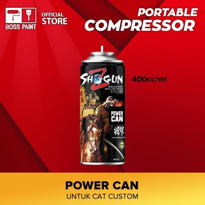 Power Can Spray Kompresor Portable Pilok Shogun Z Paint Power Can + Spray Alat Semprot Cat Segala Je