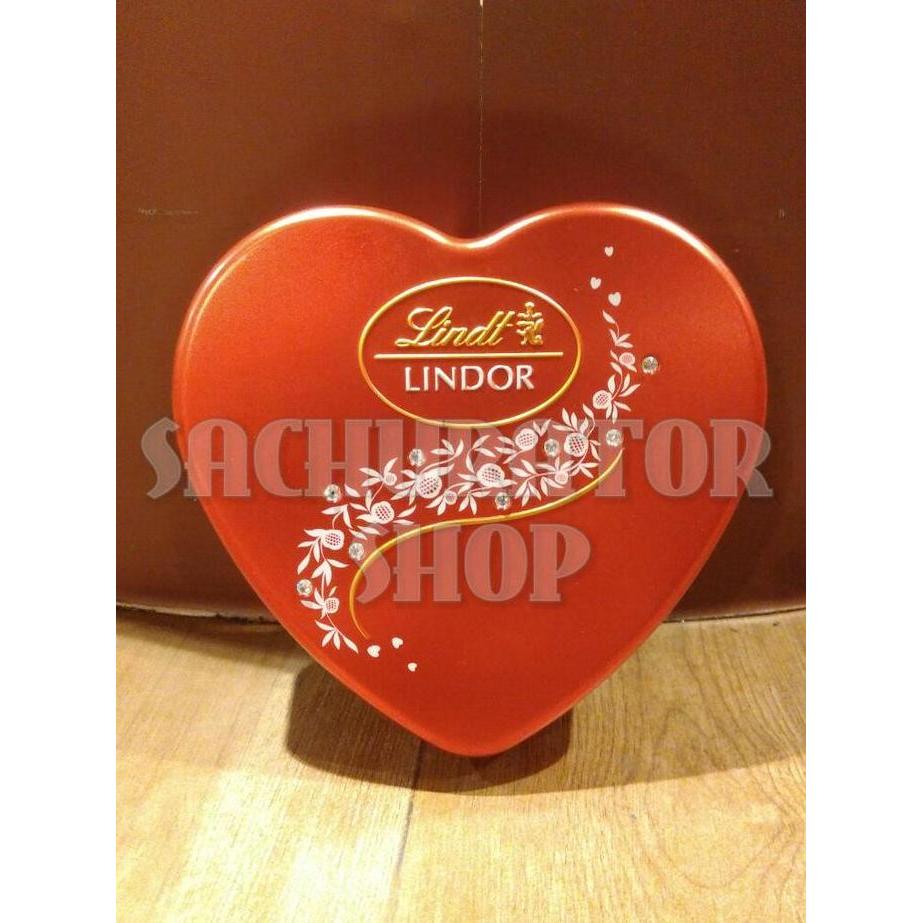 Coklat Cokelat Valentin Hati Lindt Swiss Chocolate Valentine 96 gr LM