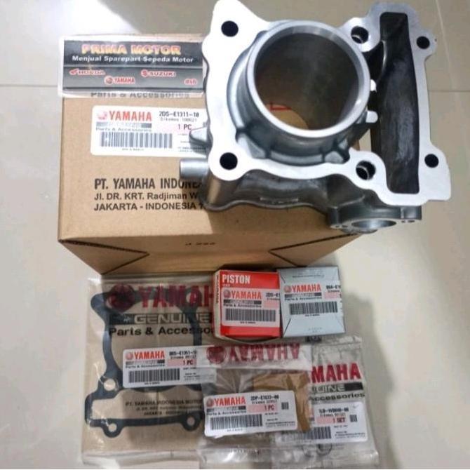 BLOK SEHER LEXI 125 CYLINDER BLOK LEXI 125 SET ORI YAMAHA YGP
