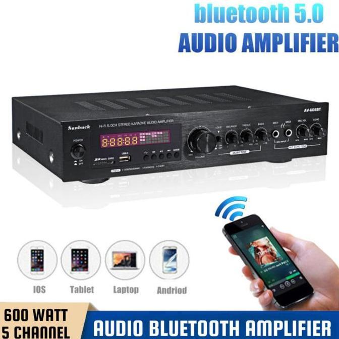 Audio Amplifier Bluetooth Karaoke Bluetooth Power Amplifier Audio ready