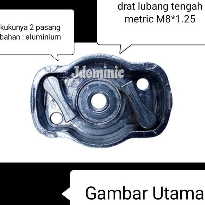starter pulley TU26 mesin semprot semprotan hama gendong 2 tak pawl aluminum kuku spayer sprayer kna