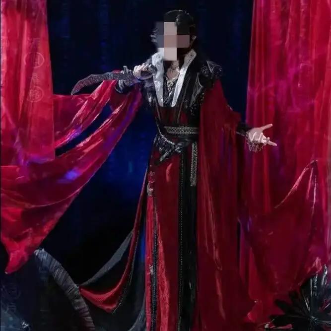 Chinese TV Series TGCF Tian Guan Ci Fu Xie Lian Hua Cheng Cosplay Costume Hua Cheng Cosplay Dress Ha
