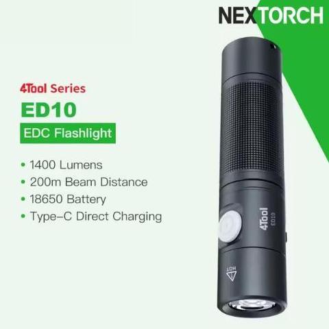 Senter Mini Flashlight LED Swat Police Rechargeable original