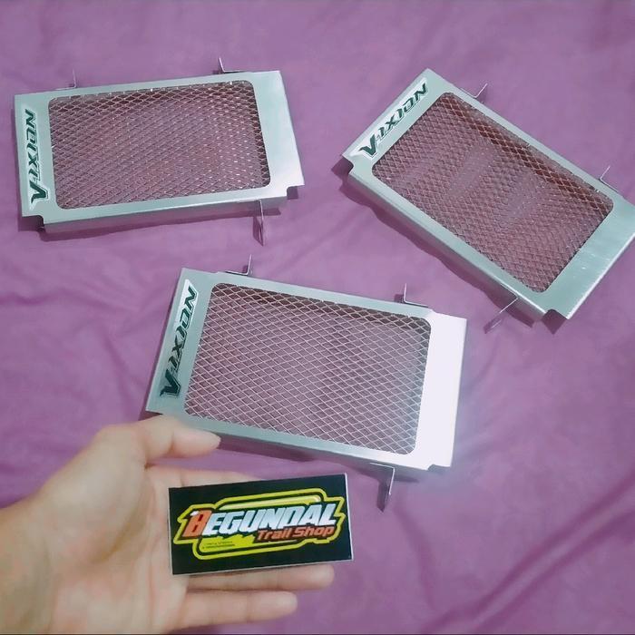 Cover Radiator Vixion Old Dan New Nvl Nva Tutup Radiator Vixion Old Dan New Nvl Nva Besi Engine Jari