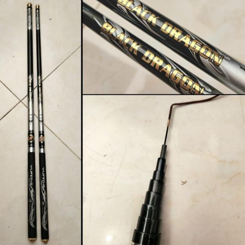 Tegek carbon hz master dan black dragon bahan carbon