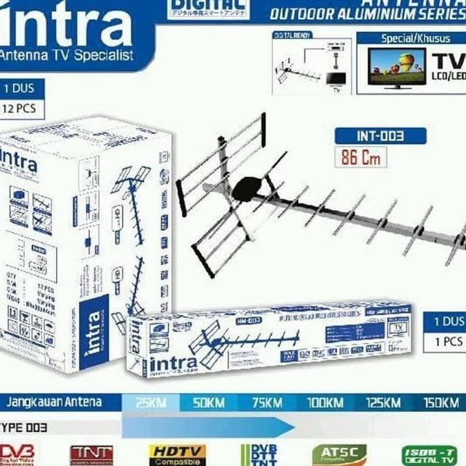 TERMURAH - Intra Antena TV Digital Luar / Outdoor INT-003 / INT-005