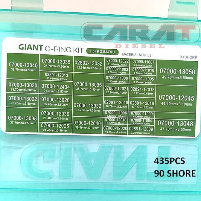 Promo GIANT O-RING KIT for KOMATSU (ORING KIT) Diskon
