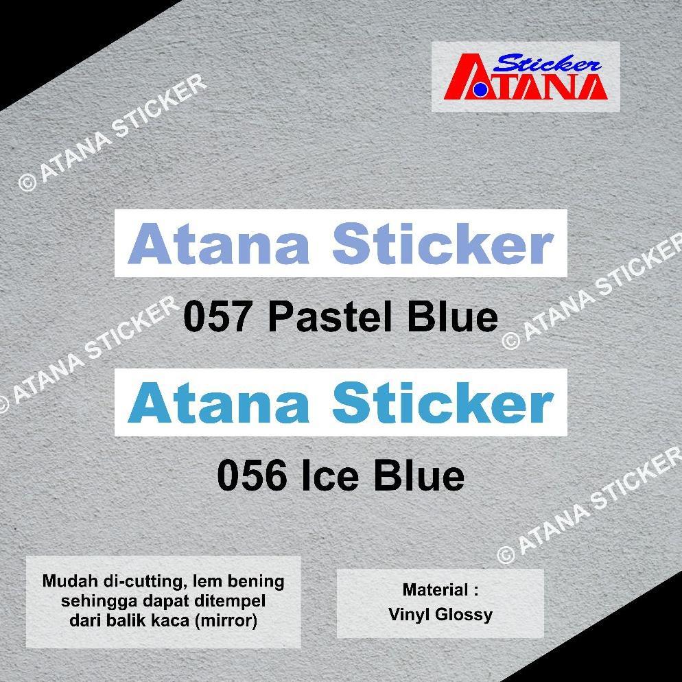 Garansi Skotlet Biru Muda Glossy Ice Blue Pastel Blue Candy Metalik Cutting Stiker Anti Gores Papan 