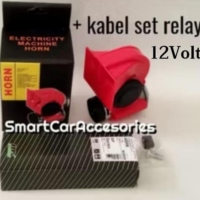 Promo Klakson Bel Bell Dinamo Stebel Stedel Nautilus Mobil Motor 12V Diskon