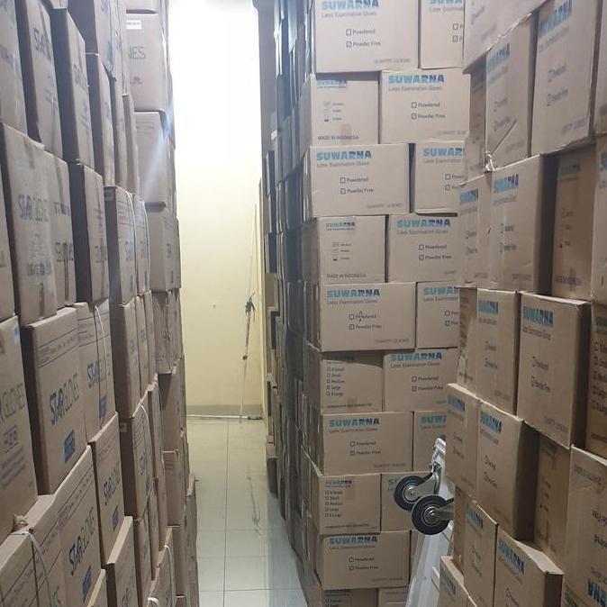 Clafour- Sarung Tangan Latex Powder Free ( Suwarna / Stargloves / Dgloves )
