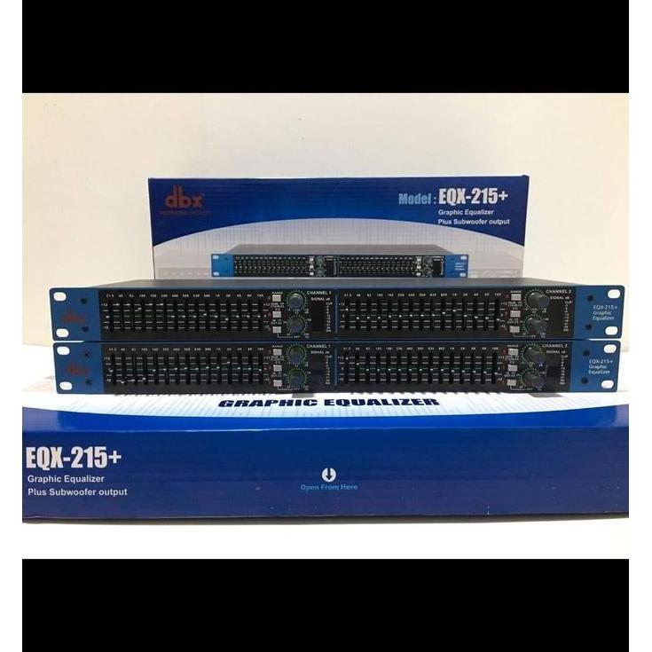 Volwe- Equalizer Dbx Eqx215+ Eqx 215+ Plus Subwoofer