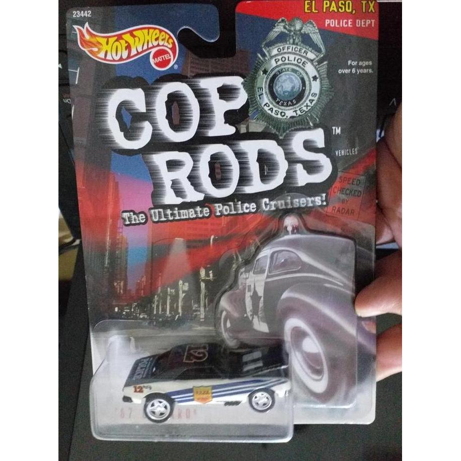 Promo HOT WHEELS COP RODS 67 CAMARO OPEN KAP Diskon