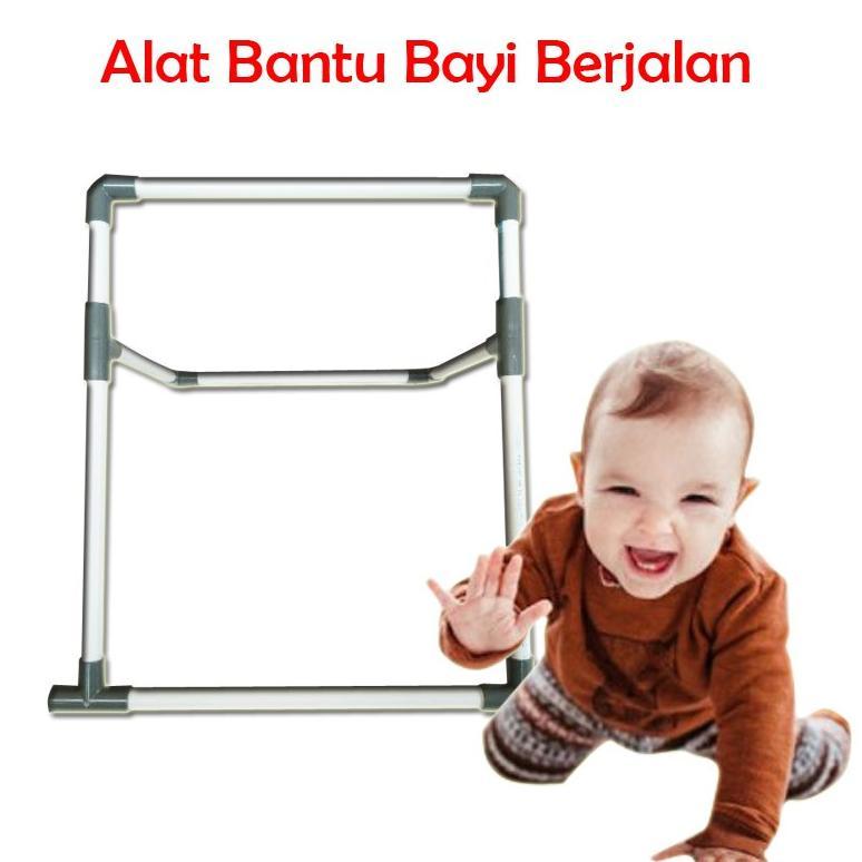 NEW Alat Bantu Jalan Bayi dari paralon pvc baby push walker / mainan belajar jalan / belajar jalan b
