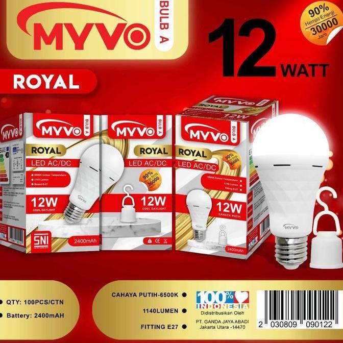 Bisadisini- Lampu Led Surya Magic 12 Watt Emergency Lamp 12 Watt White