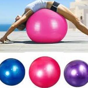 Otwsehat- Bola Yoga 55Cm/ Gym Ball Balon Fitness Gym Olahraga Senam Ibu Hamil