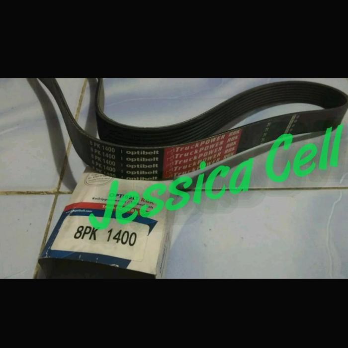 V-Belt 8Pk 1400 Truck Power Optibelt / 8Pk1400 Truck Power Optibelt Baru