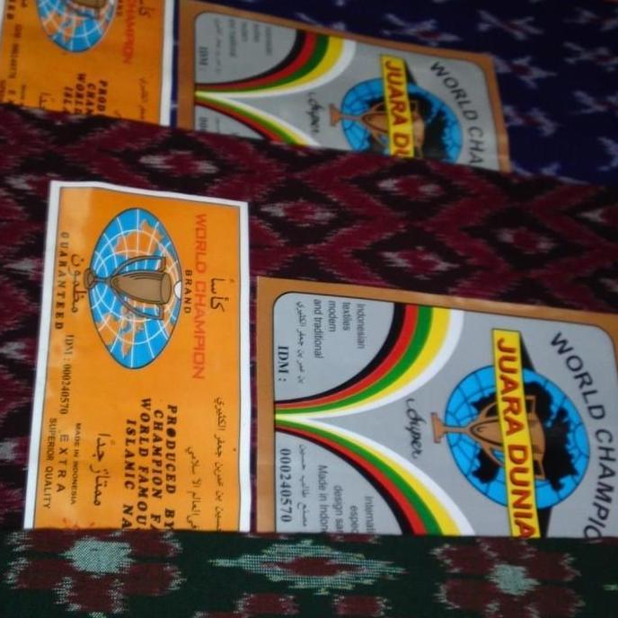 Termurah / Hot Sale Sarung Goyor Juara Dunia