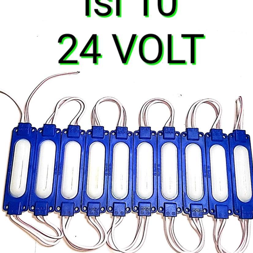 10 Pcs Lampu Led Kolong Truk 24 Volt Tipe 7018 Truk Bus Akeseoris Variasi Waterpoof Led Bak Truk