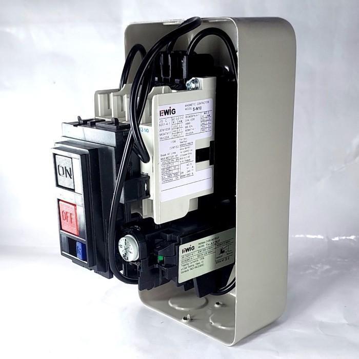 Kontaktor Contactor Magnetic Switch Ewig Msn10 220V 2,8-4A New Stok