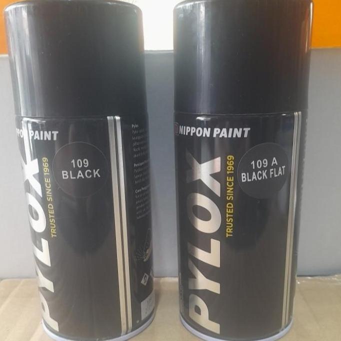 Troffice- Pylox Black 109 Hitam Kilap / Pylox Black Flat 109A Hitam Doff Pilox Pylox Aneka Warna Nip