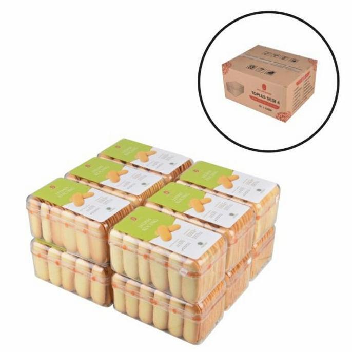 Kue Kering Lidah Kucing Segi 4 Holland Bakery Isi 12 SS