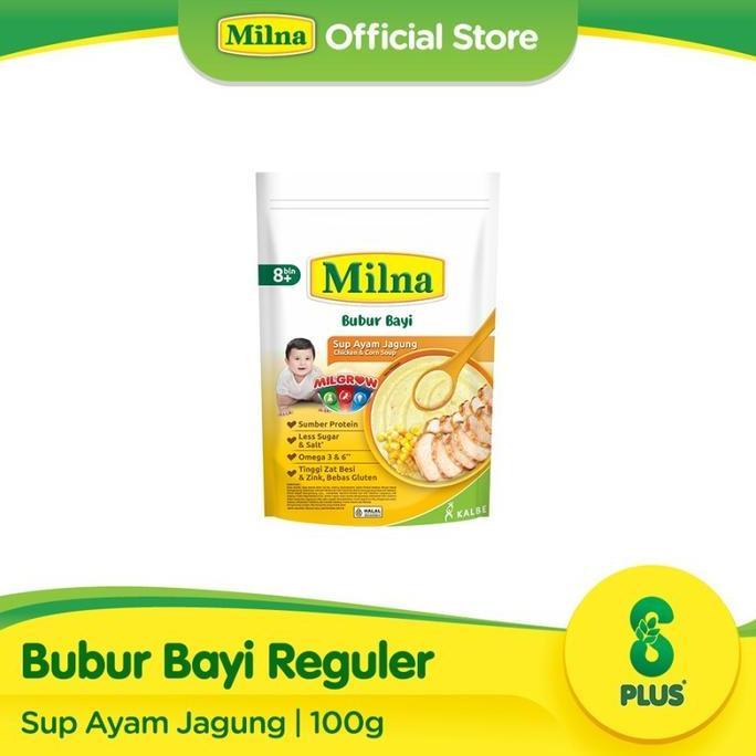 Sandmilk- Milna Bubur Bayi 6+ & 8+ 120 Gr / Bubur Bayi Milna / Milna Bubur Bayi