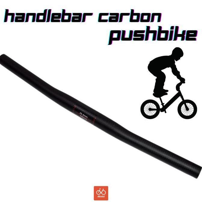 HANDLEBAR STANG CARBON KARBON PUSH BIKE PUSHBIKE BALANCE BIKE RACING