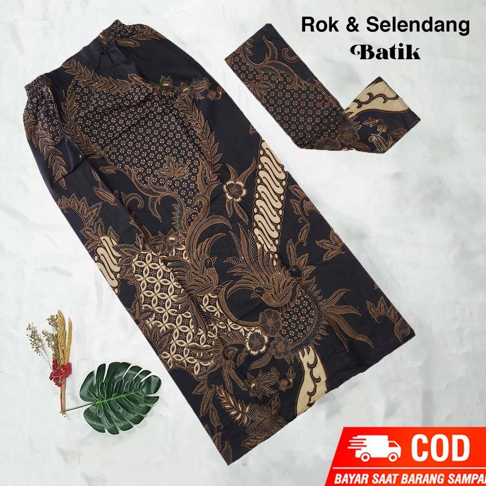 DISKON SoloBatik - ROk SPAN BATIK MODERN / ROK SPAN ALLSIZE / ROK BATIK SPAN WISUDA / ROK BATIK TERB