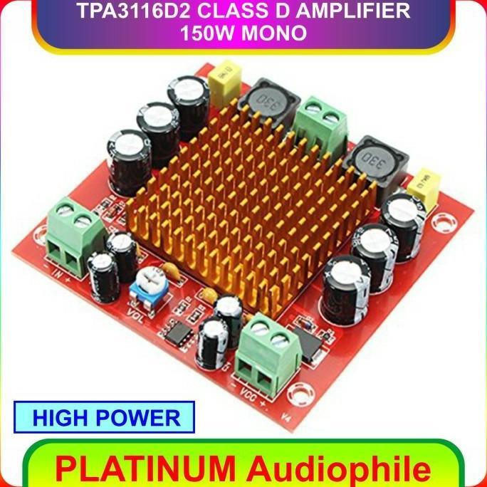TPA3116 Class D Amplifier 150W Mono TPA3116D2 Original Chip